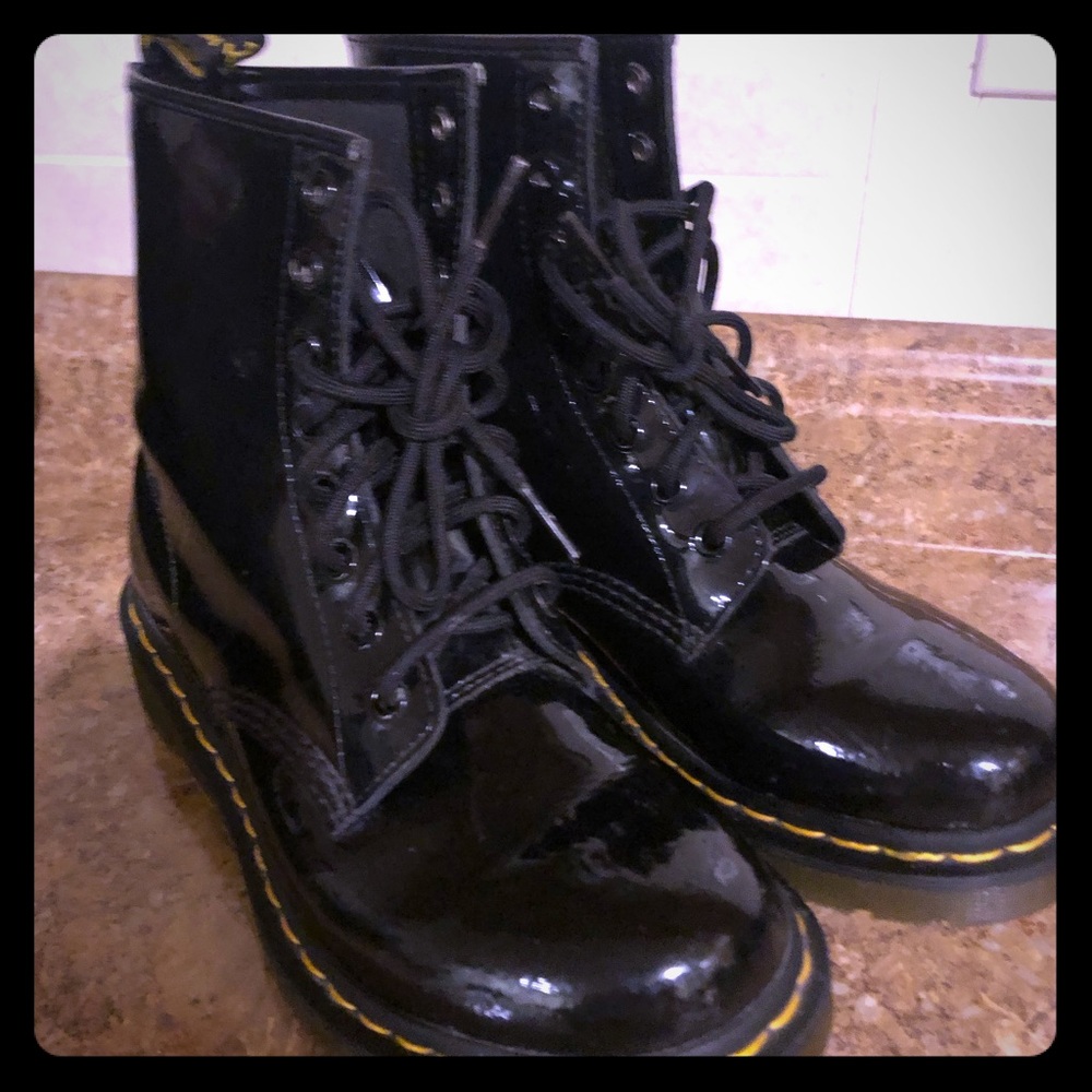 Women’s Doc Martens 1460 Black Patent Leather